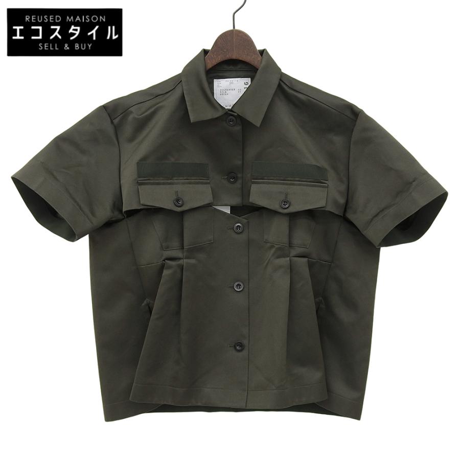 sacai（サカイ） 新品同様 ワークシャツ トップス レディース サテン
