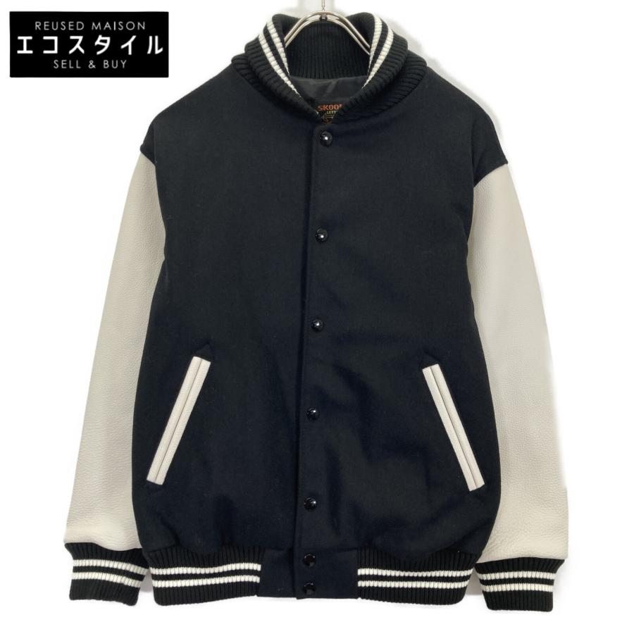 SKOOKUM スクーカム ×steven alan SK23103-SA ブラック Varsity Jacket