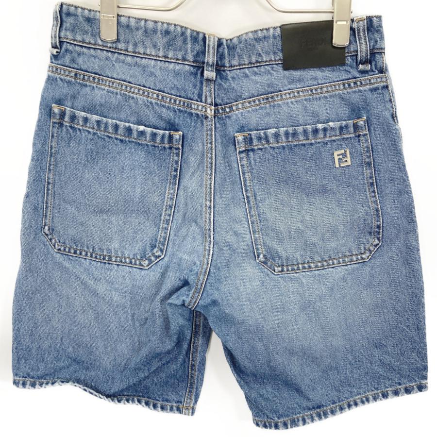 FENDI（フェンディ） 24年製 FLP358 AS02 ブルー コットン FFメタル
