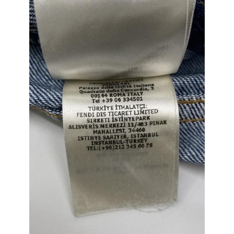 FENDI（フェンディ） 24年製 FLP358 AS02 ブルー コットン FFメタル