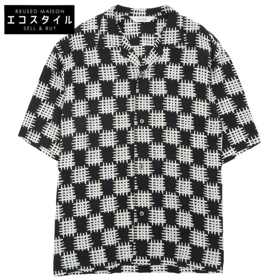 トップス サスクワッチファブリックス DOMAN OPEN COLLAR H/SSHIRT