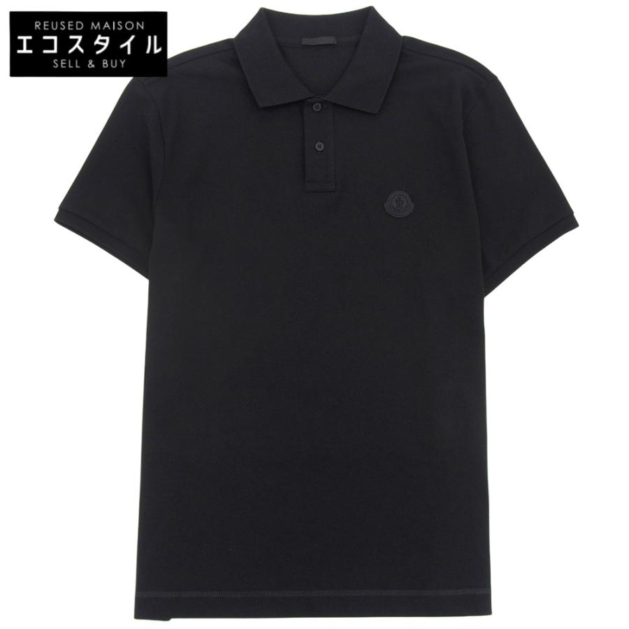 定価4万　モンクレールポロシャツ MONCLER（モンクレール） 美品 SS POLO コットン ラバーロゴ半袖