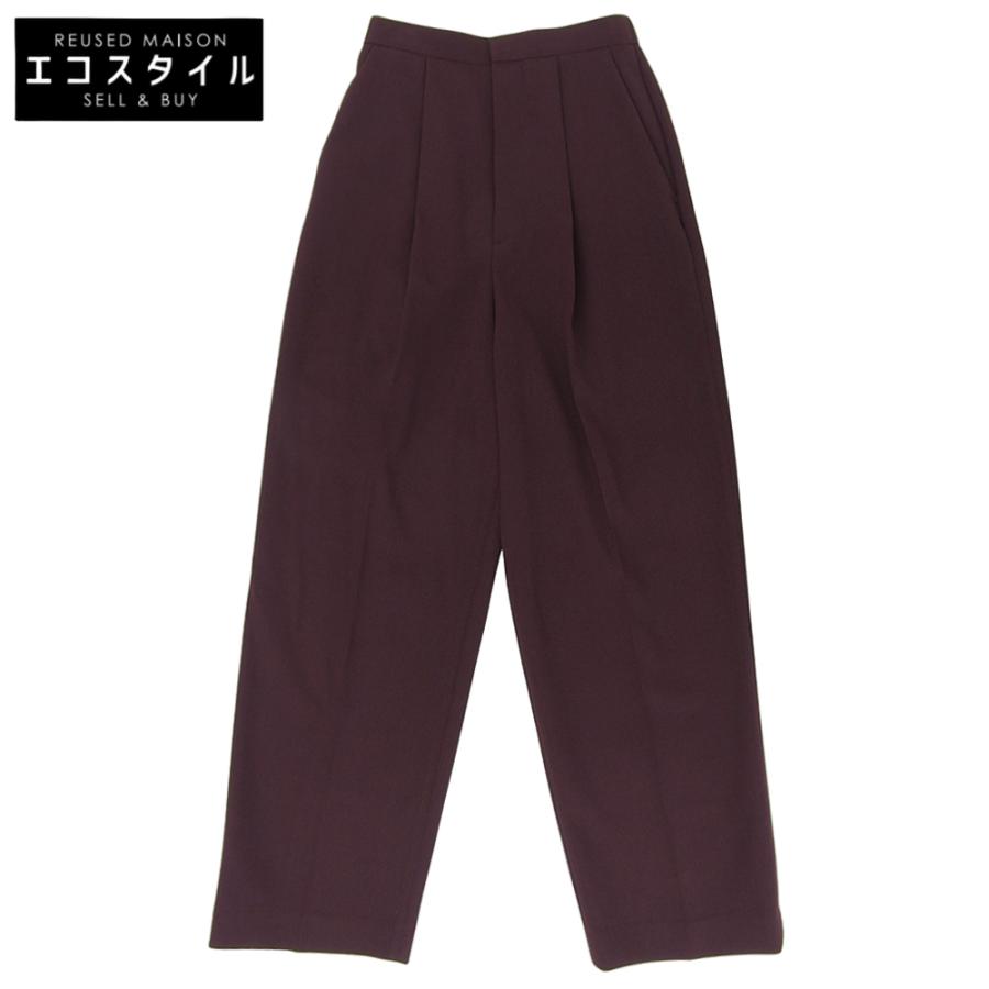 ENFOLD（エンフォルド） 美品 レーヨン混 STRAIGHT-TAILORED