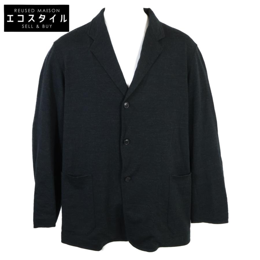 美品/25AW COMOLI コモリ C03-06013 ウール ニット テーラード