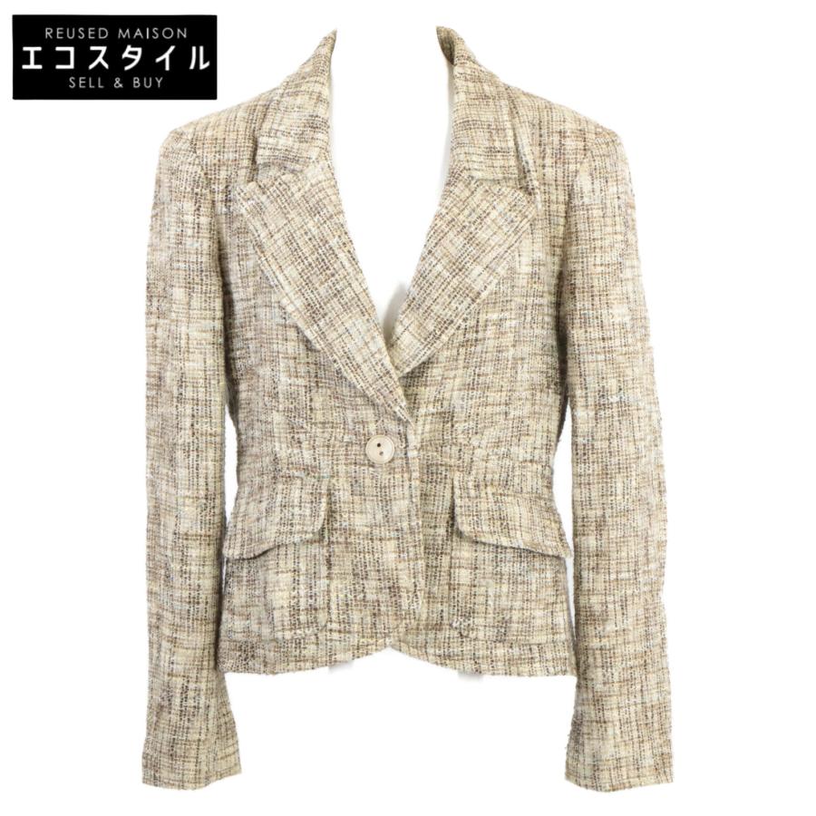 CHANEL（シャネル） 国内正規 03P P20675V12131 シェルボタン ツイード