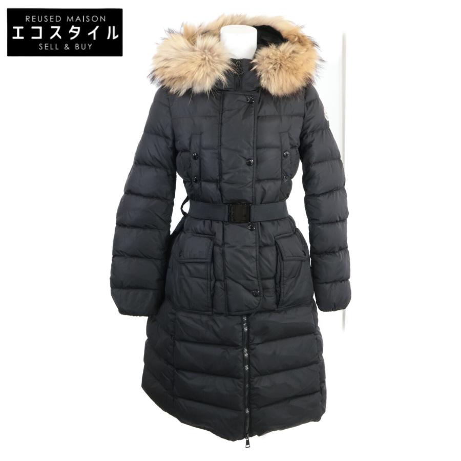 MONCLER（モンクレール） KHLOE クロエ ベルト付きファーフードダウン