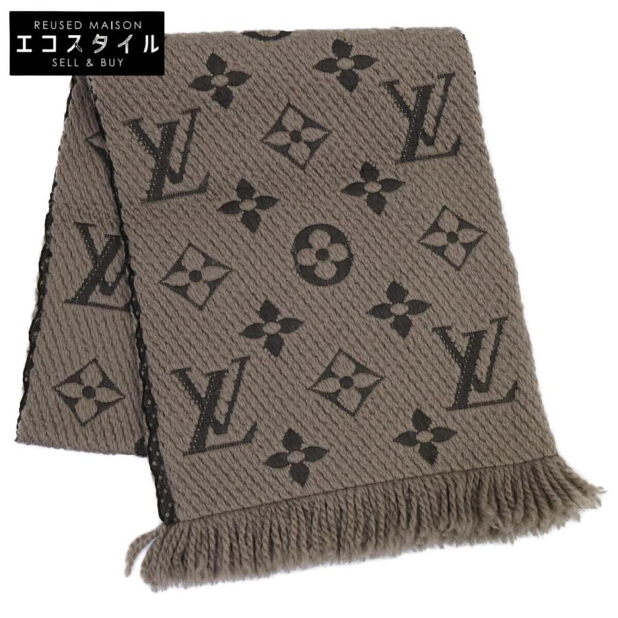 美品 LOUIS VUITTON ルイヴィトン M72242 エシャルプ・ロゴマニア