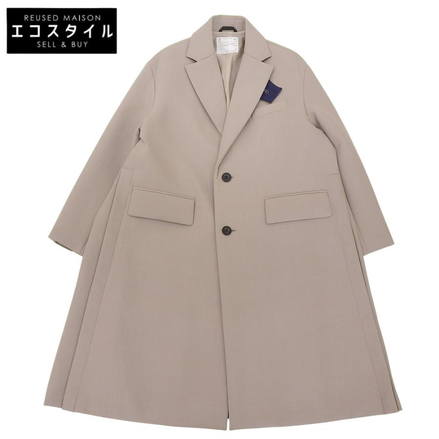 sacai（サカイ） Suiting Bonding Coat スーチングボンディング コート