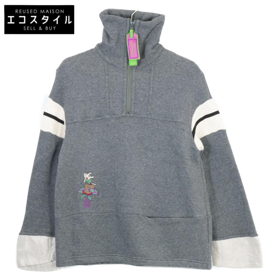 OLLEBOREBLA アルベロベロ 332802 グレー コットン ぶたさん ハーフ