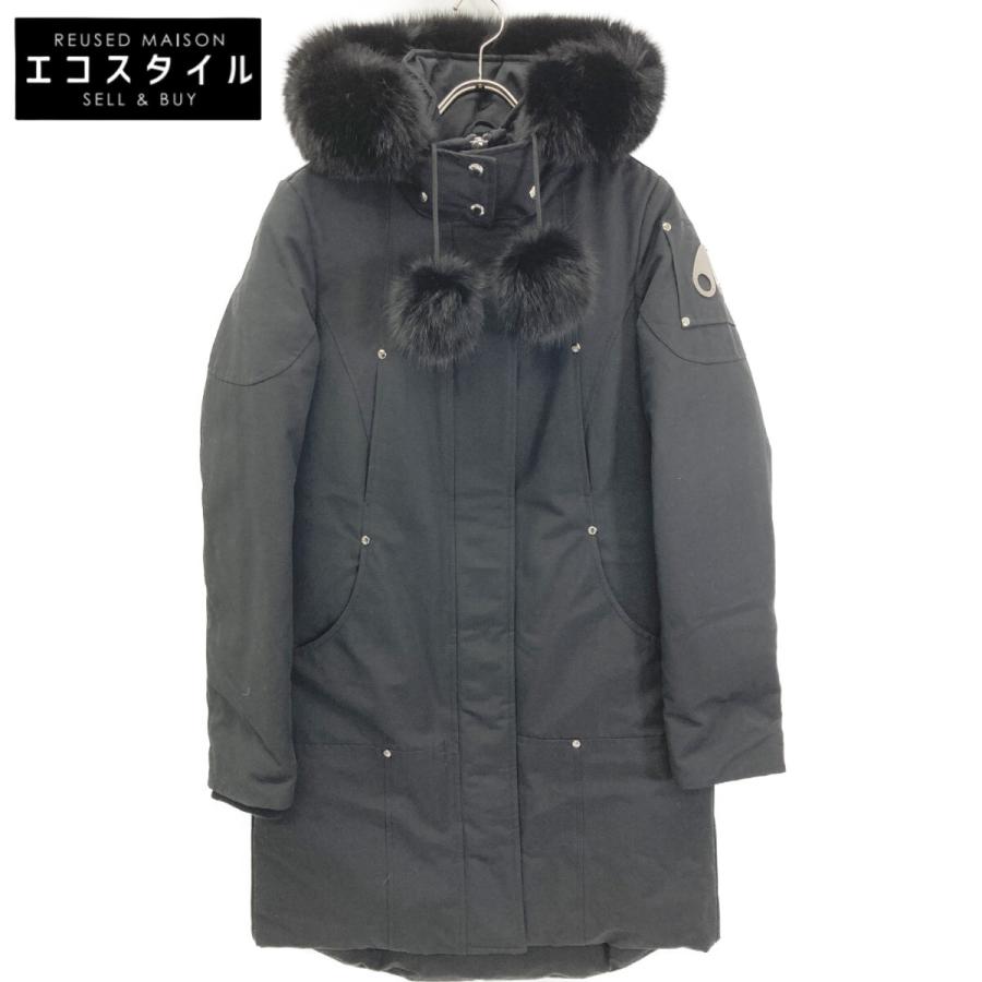 MOOSE KNUCKLES ムースナックルズ ブラック STIRLING PARKA ファー付き