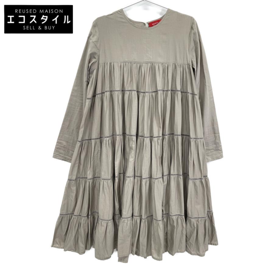 MERLETTE マーレット 【×Ron Herman】ベージュ コットン ティアード