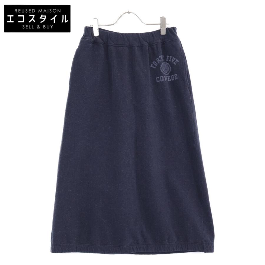 REDVALENTINO ネイビー スカート サイズ42 45rpm フォーティファイブアールピーエム 71040063 ネイビー トップ