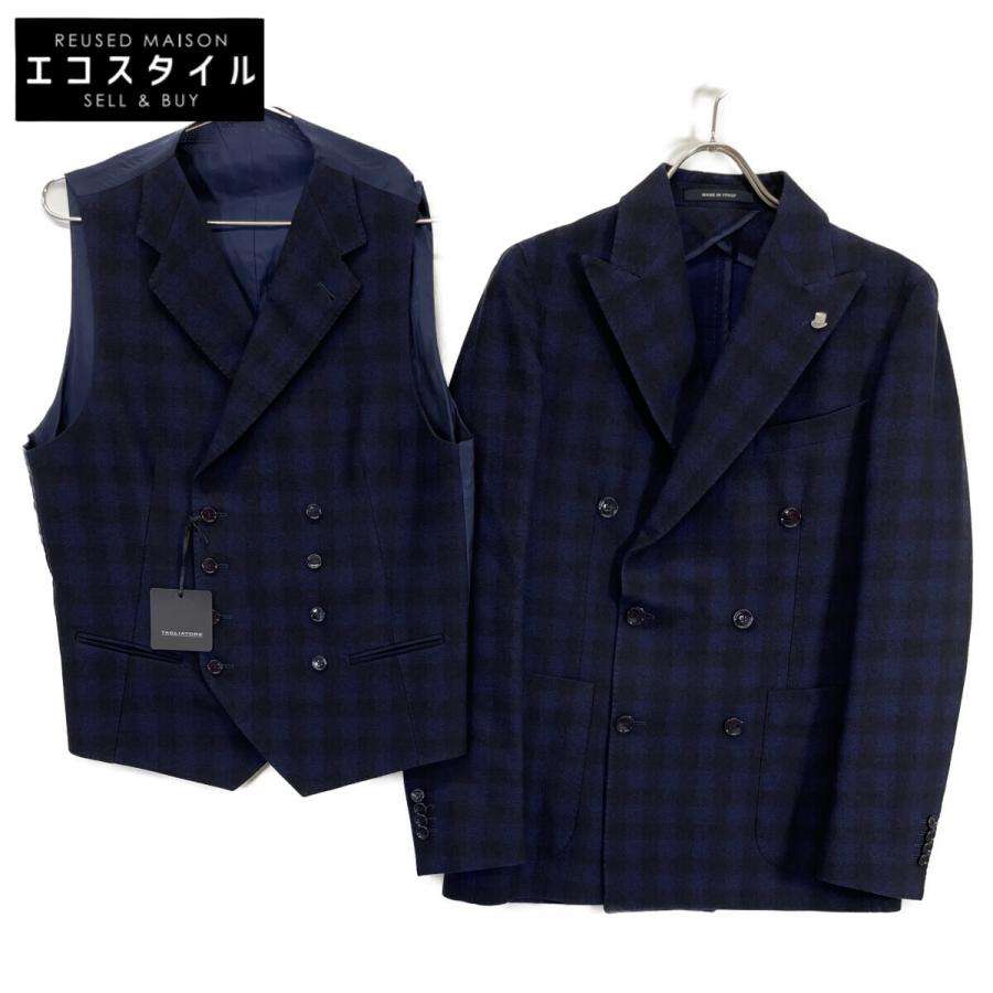 TAGLIATORE タリアトーレ 1SMC20K ネイビー コットン ダブルブレスト