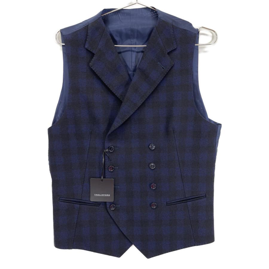 TAGLIATORE タリアトーレ 1SMC20K ネイビー コットン ダブルブレスト