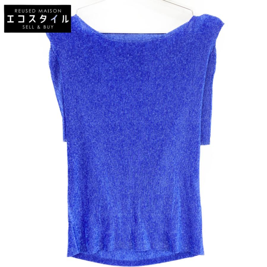 PLEATS PLEASE プリーツプリーズ PP33-FK303 ブルー セーラーカラー