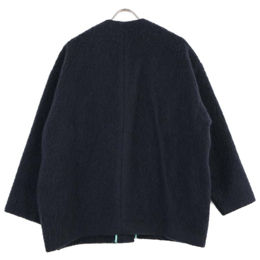 Yori ヨリ YR2125-098AW-2 ネイビー ウールモヘアシャギージャケット
