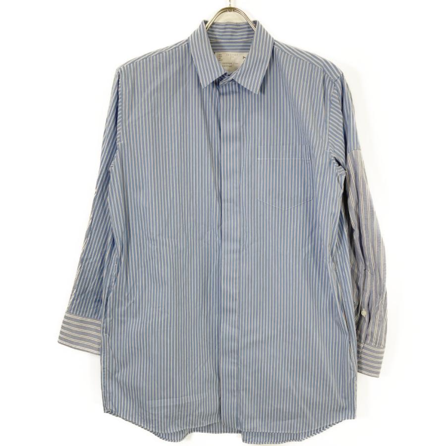 sacai（サカイ） 24-07527 24年 ブルー Cotton Poplin Shirt