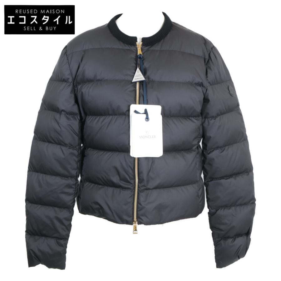 MONCLER（モンクレール） 新品同様 25年製 MAUVEZIN レザーロゴパッチ