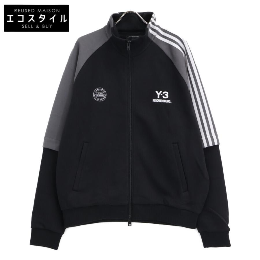 25aw 新品 正規品 Y-3 ワイスリー フードトラックジャケット M Y-3 ワイスリー ×NEIGHBORHOOD 25AW JW6993 ブラック Y-3-Nバック