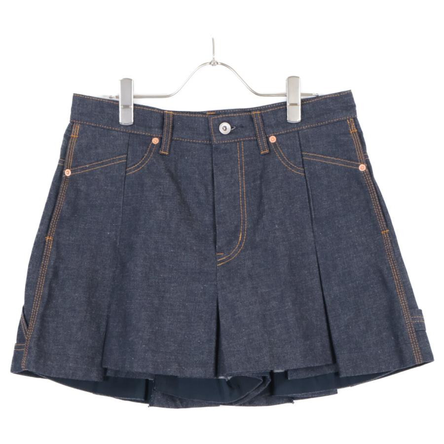 sacai（サカイ） 25-07720 25年 インディゴ Denim Mix Shorts
