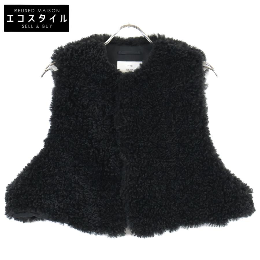 HYKE ベスト FAUX-LEATHER VEST-フェイクレザーベスト-HYKE（ハイク）通販| st company