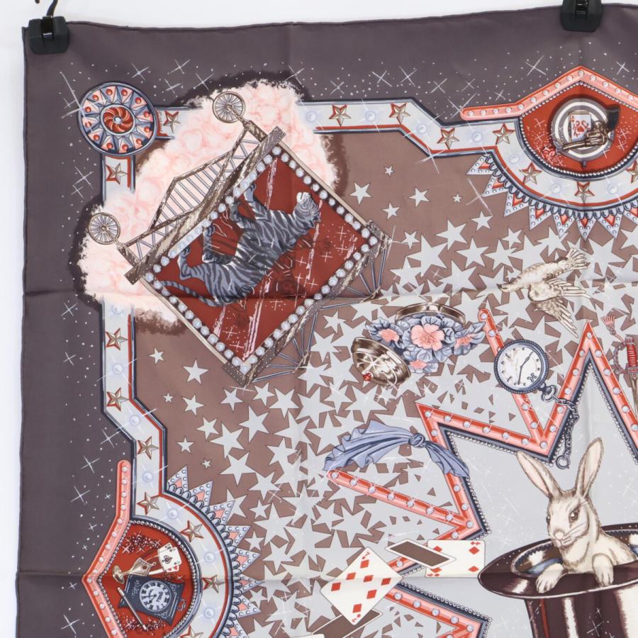 美品 HERMES エルメス LA MAGIE マジック ウサギ トランププリント