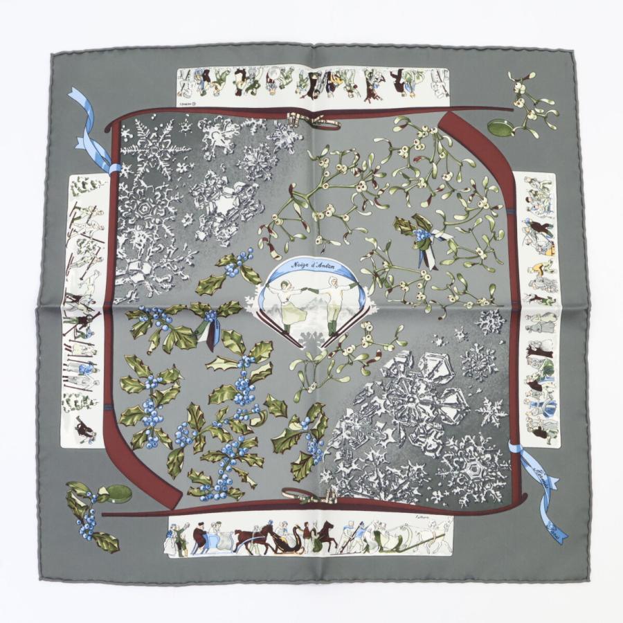 HERMES Neige d'Antan スカーフ カレ90 シルク HERMES（エルメス