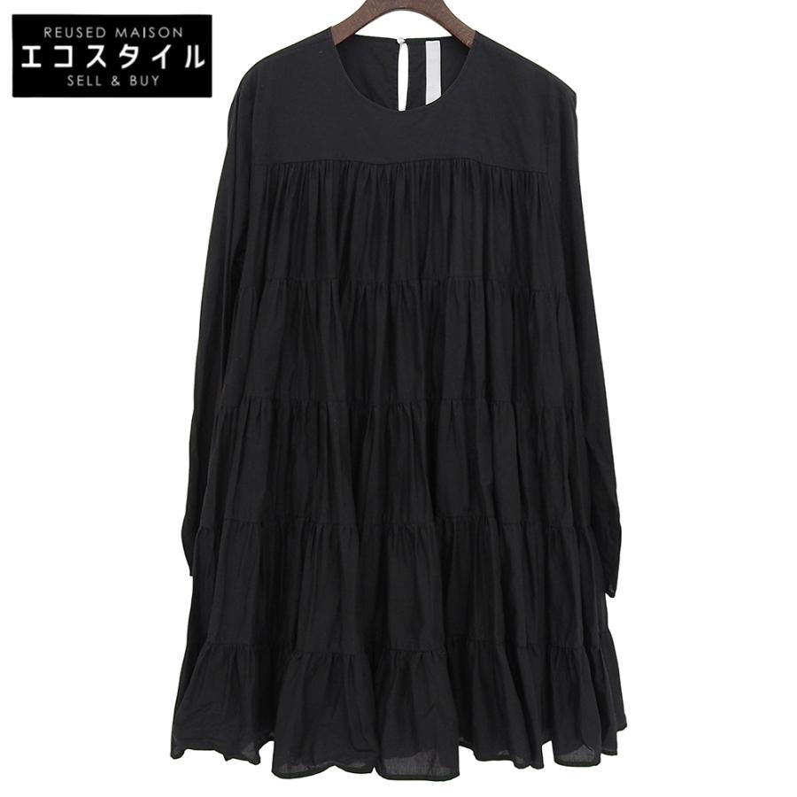 Merlette マーレット コットン SOLIMAN MIDI ティアード ワンピース