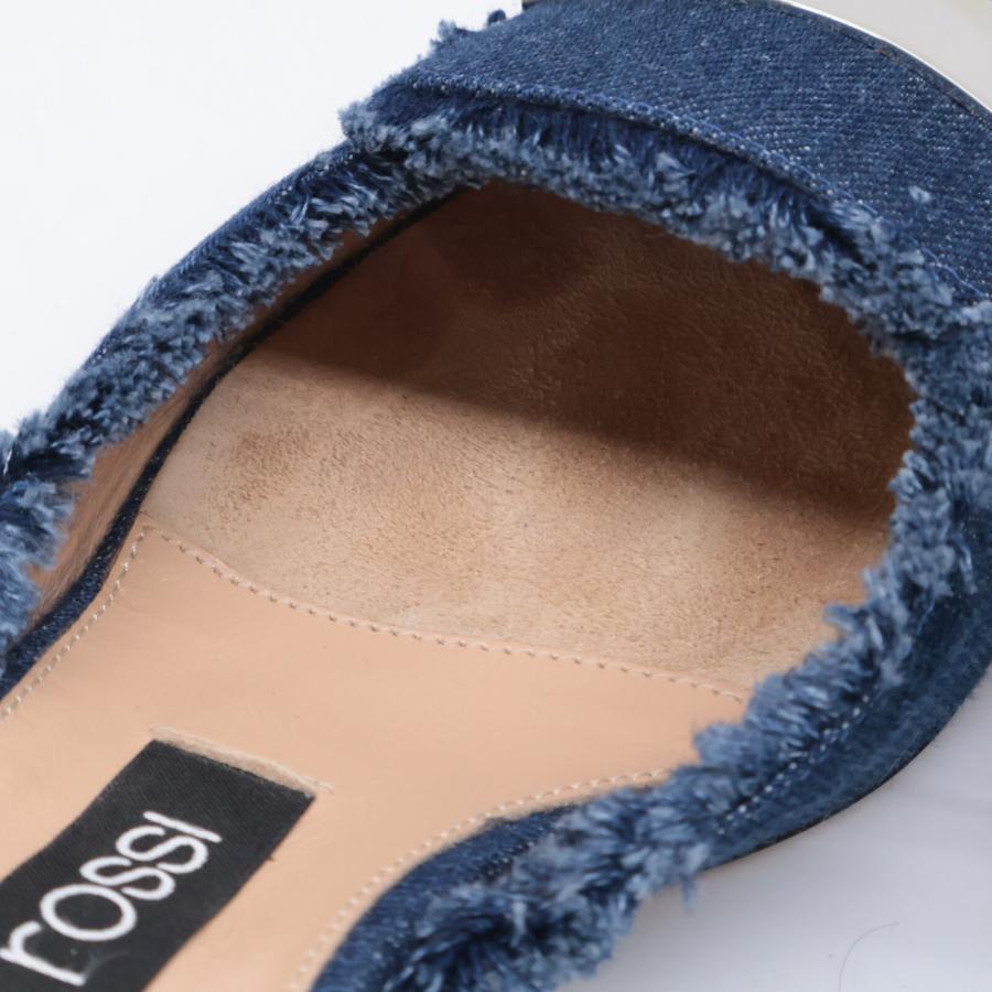 Sergio rossi（セルジオロッシ） A80151 Sr1 デニム生地 ポインテッド