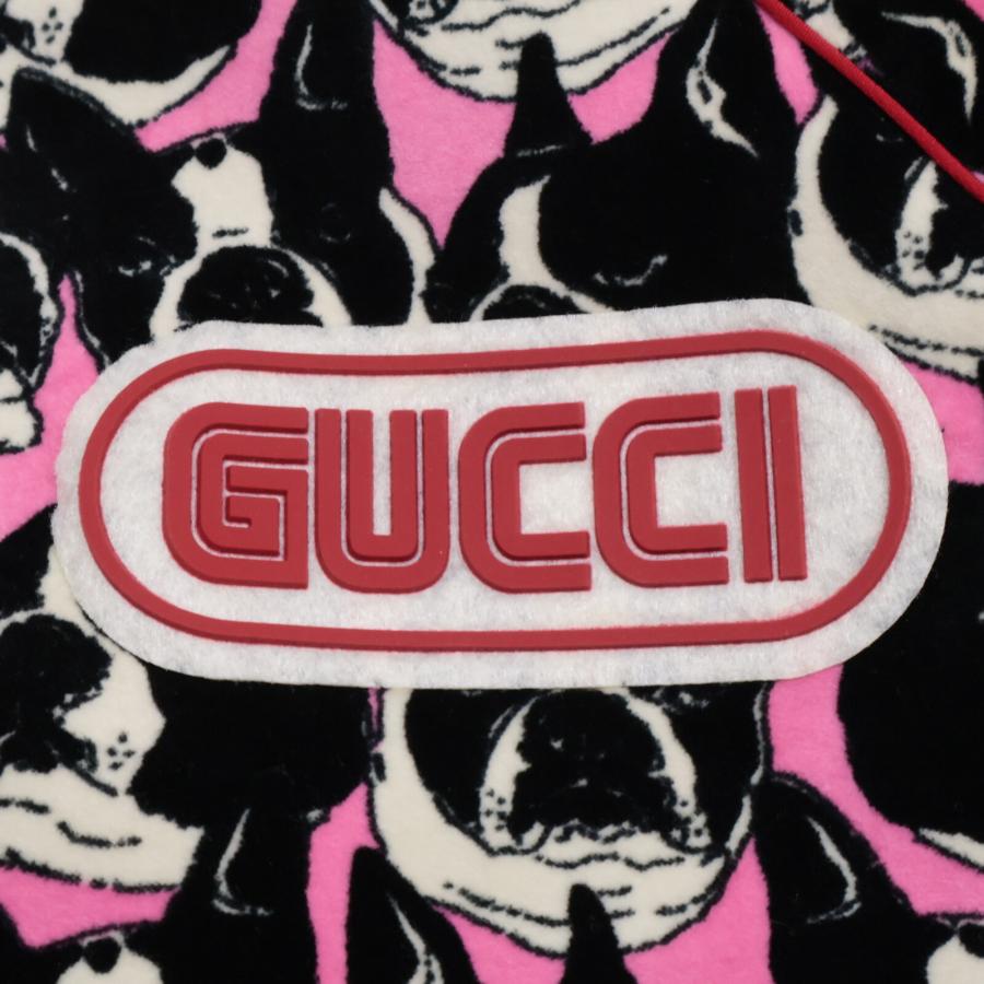 GUCCI（グッチ） 523673 18年 ピンク×マルチカラー ベルベット