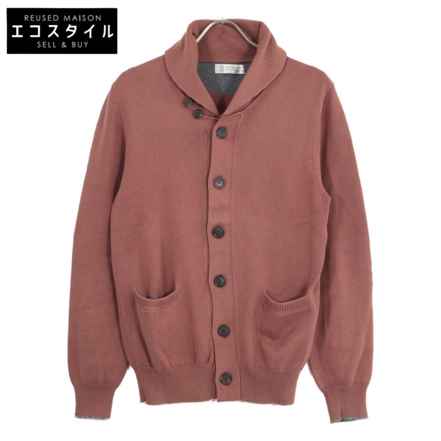 ブルネロクチネリ ダブルジップ カシミア混 ウールカーディガン 52 ブルネロクチネリ ダブルジップ カシミア混 ウールカーディガン 52