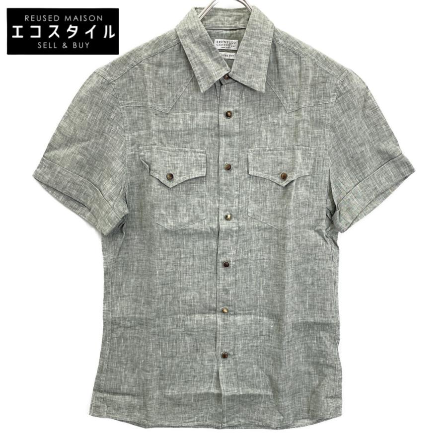 BRUNELLO CUCINELLI/ボタンシャツ/XS 購入 2025，大人気 ブルネロ