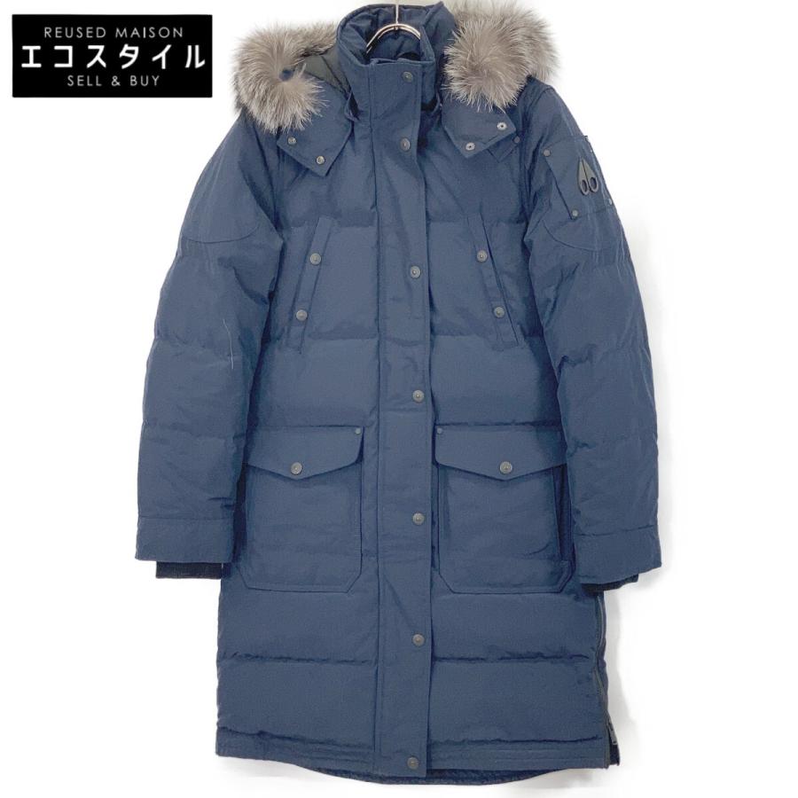 新品同様/ MOOSE KNUCKLES ムースナックルズ PMK8611LMP ファーフード