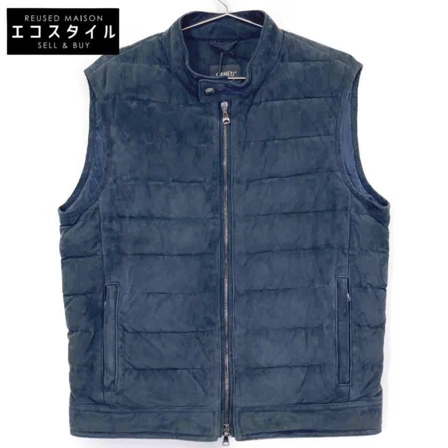 EMMETI エンメティー チャコール スエード  JURI DOWN VEST/ユウリダウンベスト 46 EMMETI エンメティー チャコール スエード JURI DOWN VEST/ユウリ
