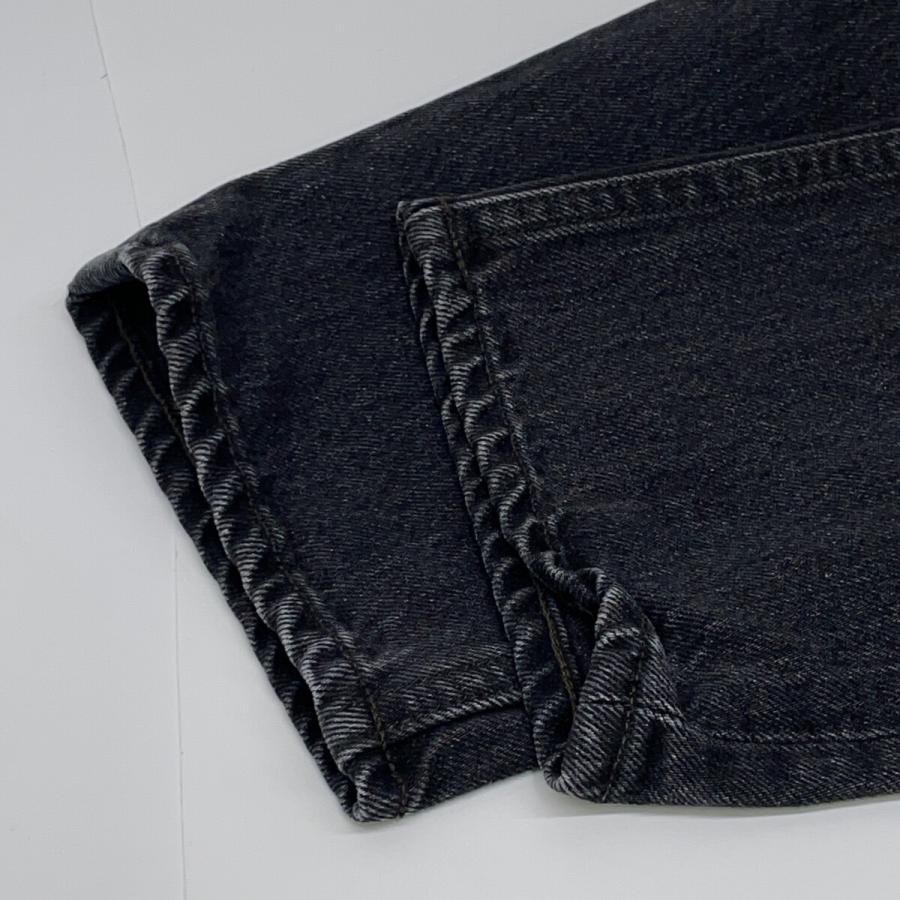 COMOLI コモリ C03-03003 25AW ブラック デニム 5Pパンツ ダークグレー 