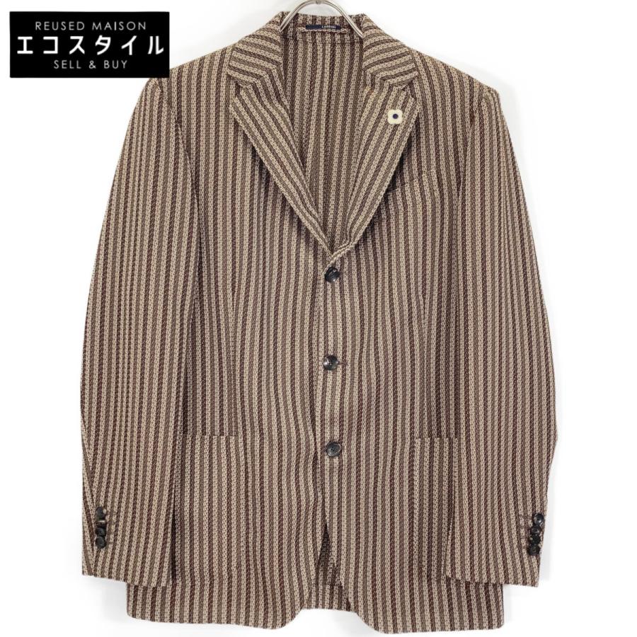 LARDINI（ラルディーニ） JT903AQ70 ブートニエール ブラウン×ベージュ