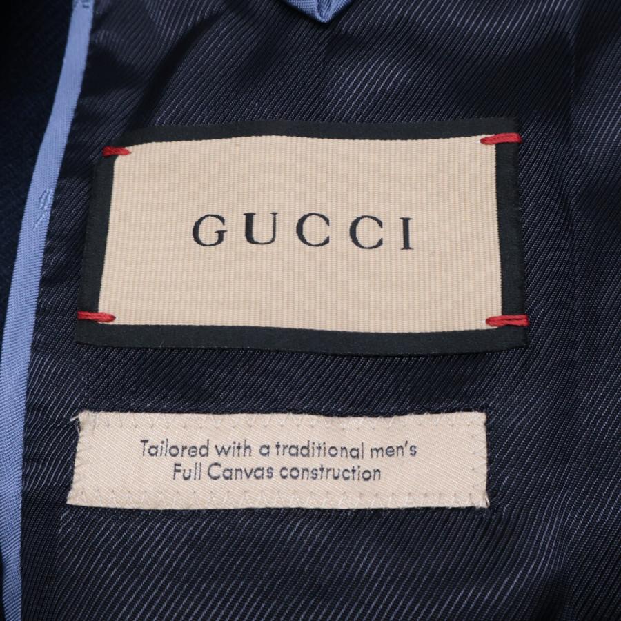 GUCCI（グッチ） 美品/国内正規 711013 カシミヤ100％ 金ボタン ダブル 