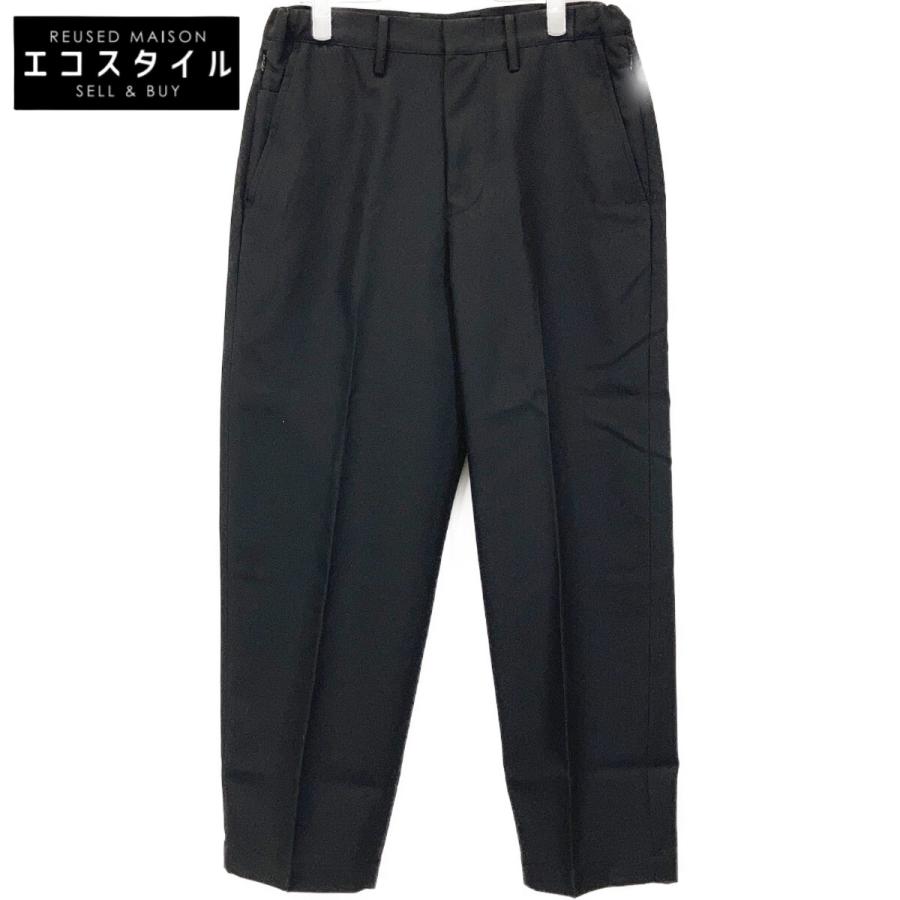 初期 PWA プア 黒 スラックス UNIFORM02 L ブラック PWA プア P10C101-PT01 ブラック UNIHOME-02 スラックスパンツ M