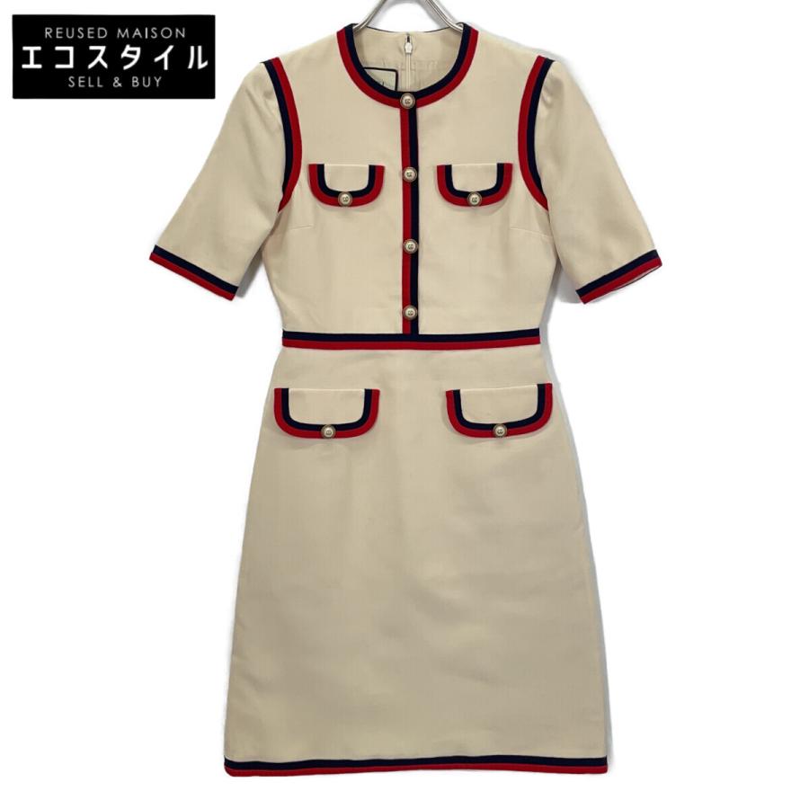 GUCCI（グッチ） 475850 18年 ホワイト インターロッキングG パール