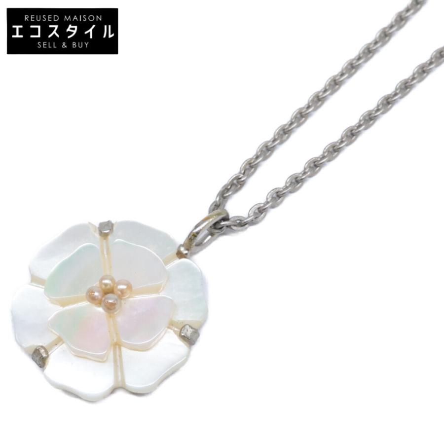 CHANEL（シャネル） 98A ホワイトシェル ココマーク カメリアモチーフ