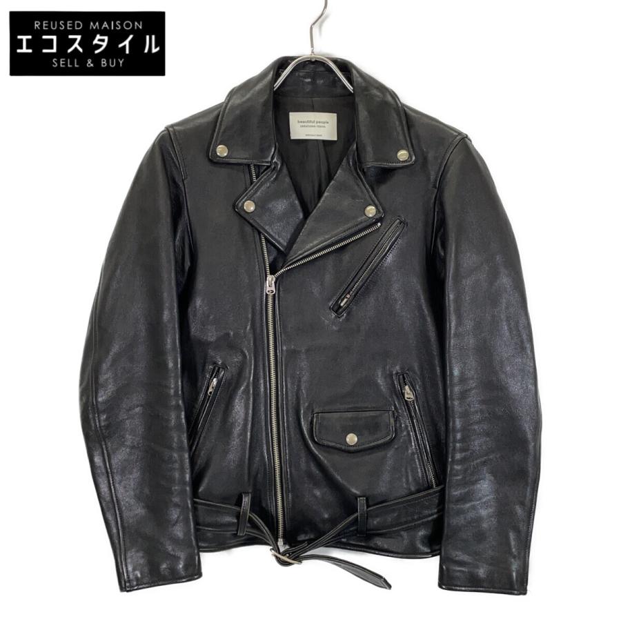 beautiful peopleビューティフルピープルダブルライダース170 beautiful people（ビューティフルピープル） 1715402811 ブラック