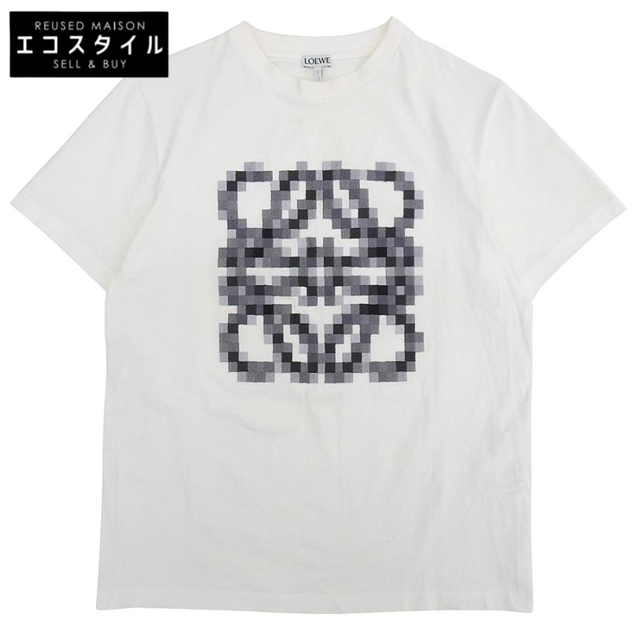LOEWE（ロエベ） ピクセル アナグラム Tシャツ トップス レディース