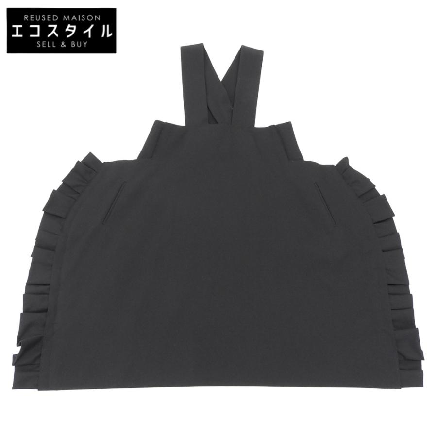 美品 COMME des GARCONS コムデギャルソン サイドフリルデザイン