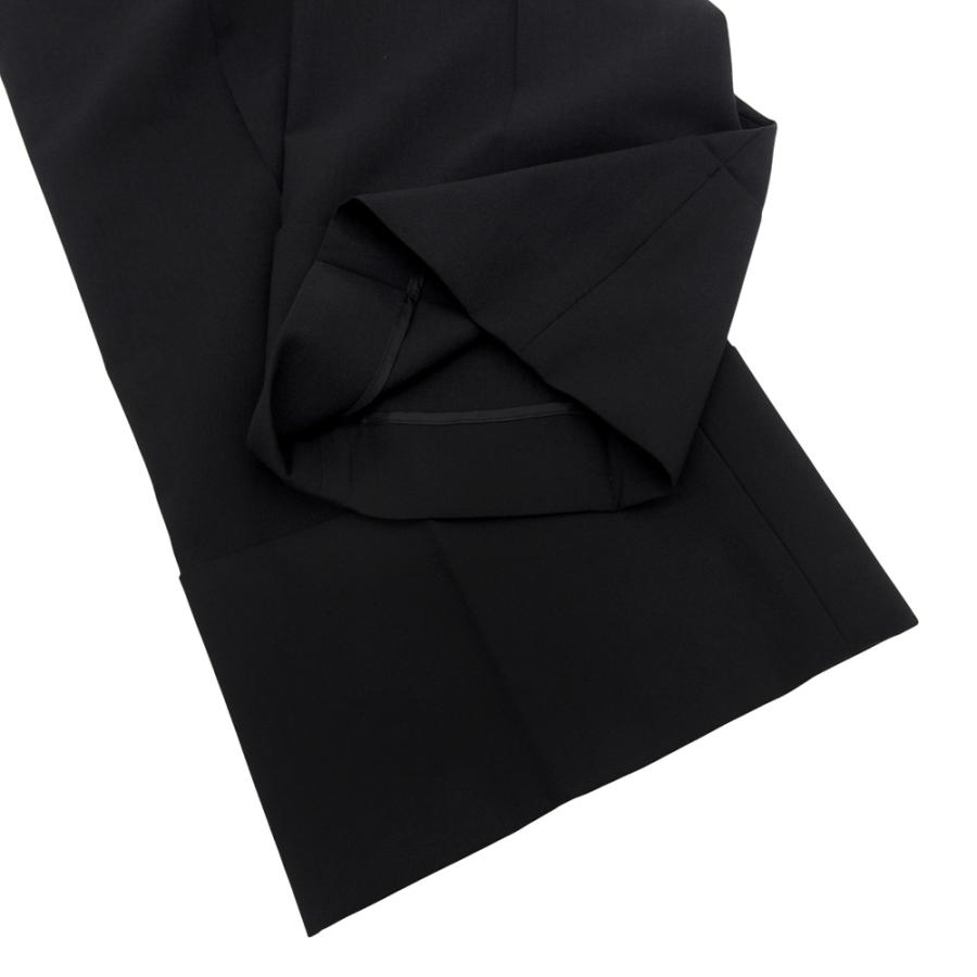 美品 Comme de Garcons noir kei ninomiya コムデギャルソンノワールケイニノミヤ ウール クロップド ワイドパンツ 黒 S 3T-P004 AD2017_6