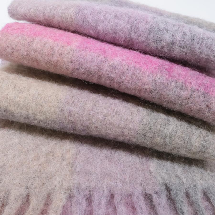 ACNE STUDIOS アクネ ストゥディオズ チェック ウール フリンジ