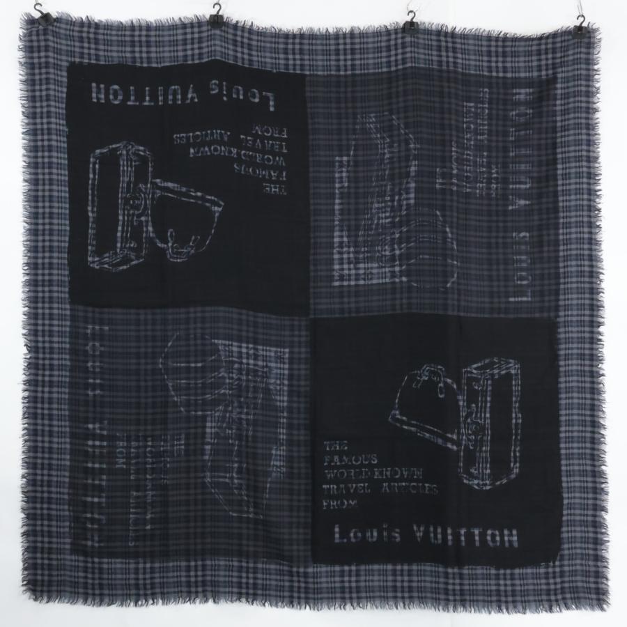LOUIS VUITTON ルイヴィトン 401910 チェック柄 レタリング バッグ