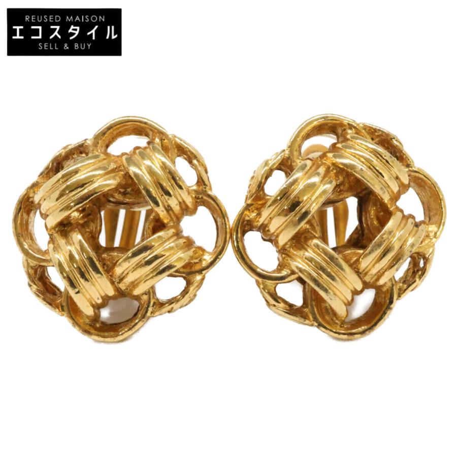 CHANEL（シャネル） 96A GP ココマーク チェーンデザイン イヤリング