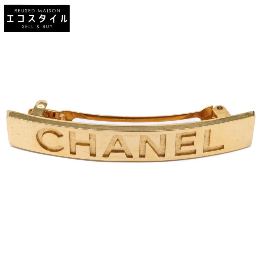 CHANEL（シャネル） 97A エンボスロゴ バレッタ ヘアアクセサリー
