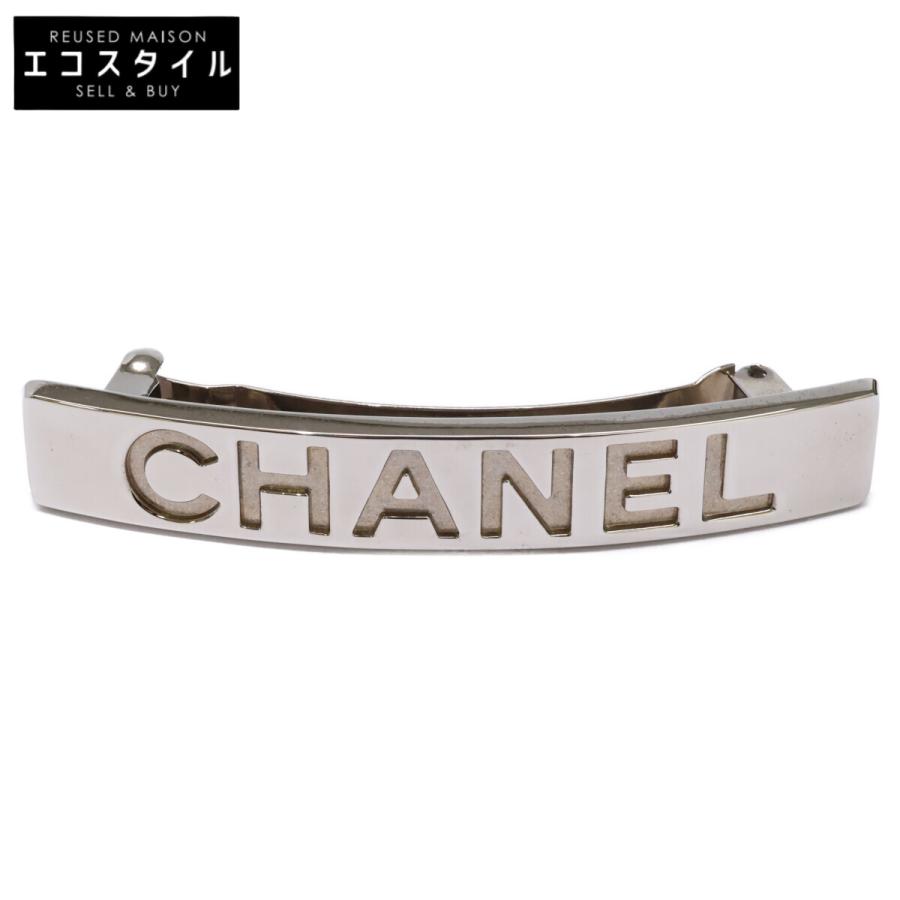 CHANEL（シャネル） 98A エンボスロゴ バレッタ ヘアアクセサリー