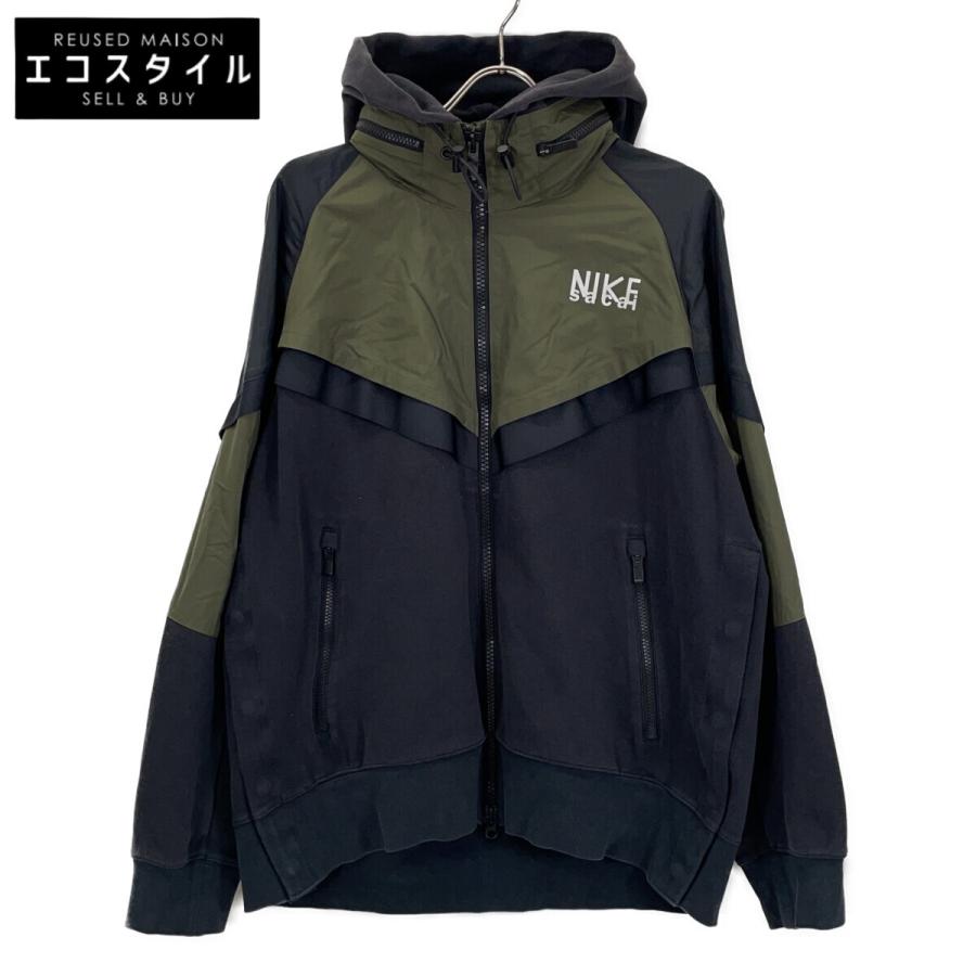 sacai（サカイ） ×NIKE DQ9030-325 カーキ×ブラック AS M NRG Full Zip